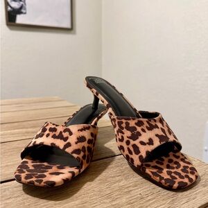 Wild Fable Leopard Print Mules